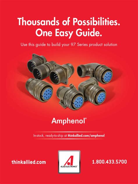 Amphenol connectors catalog